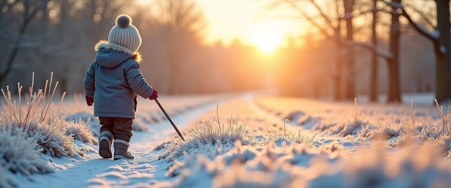 Как гулять с ребенком в морозы?