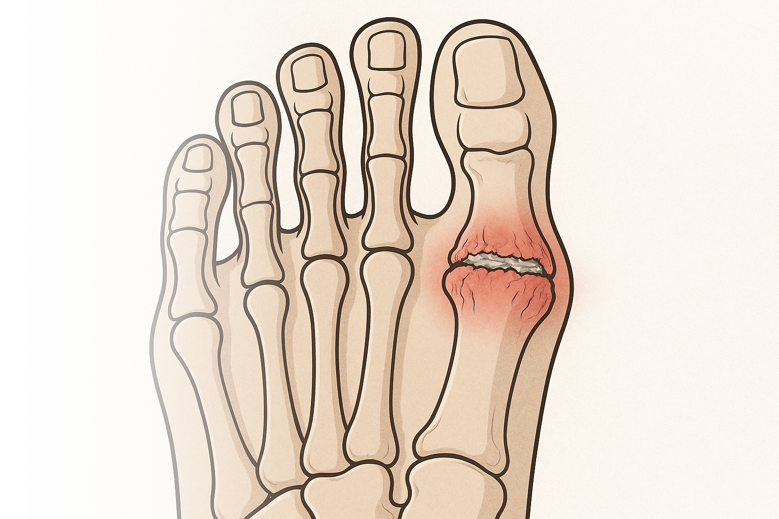 Артроз первого плюснефалангового сустава 