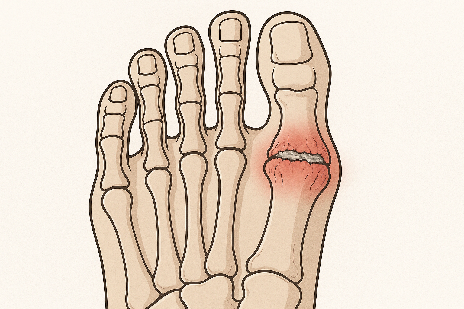 Артроз первого плюснефалангового сустава 