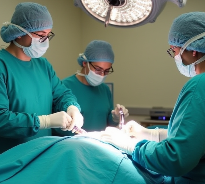 Удаление кист яичников