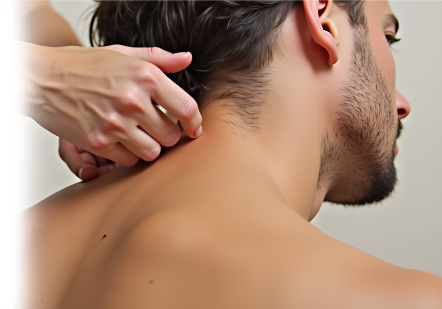 Массаж головы и шейно-воротниковой зоны