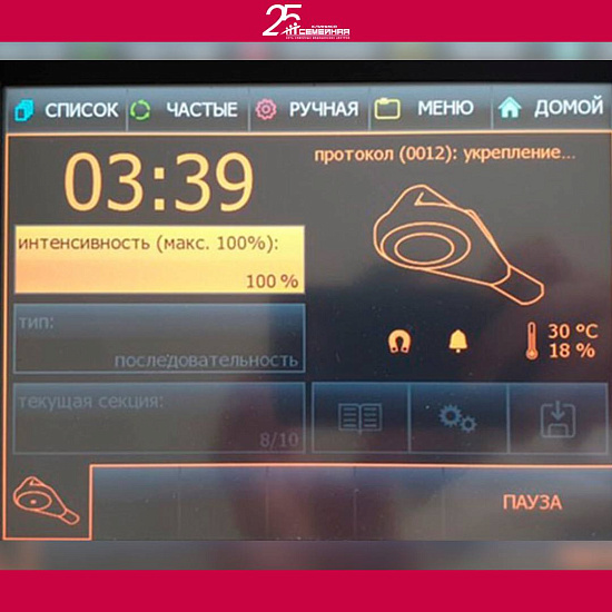 Травма при игре в хоккей