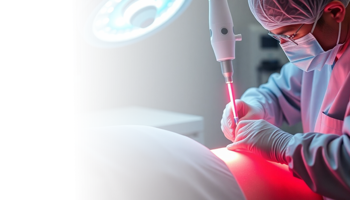 Лазерное иссечение эпителиального копчикового хода