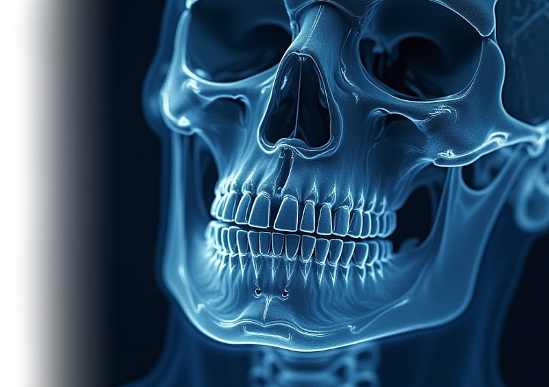 КТ черепа и двух челюстей
