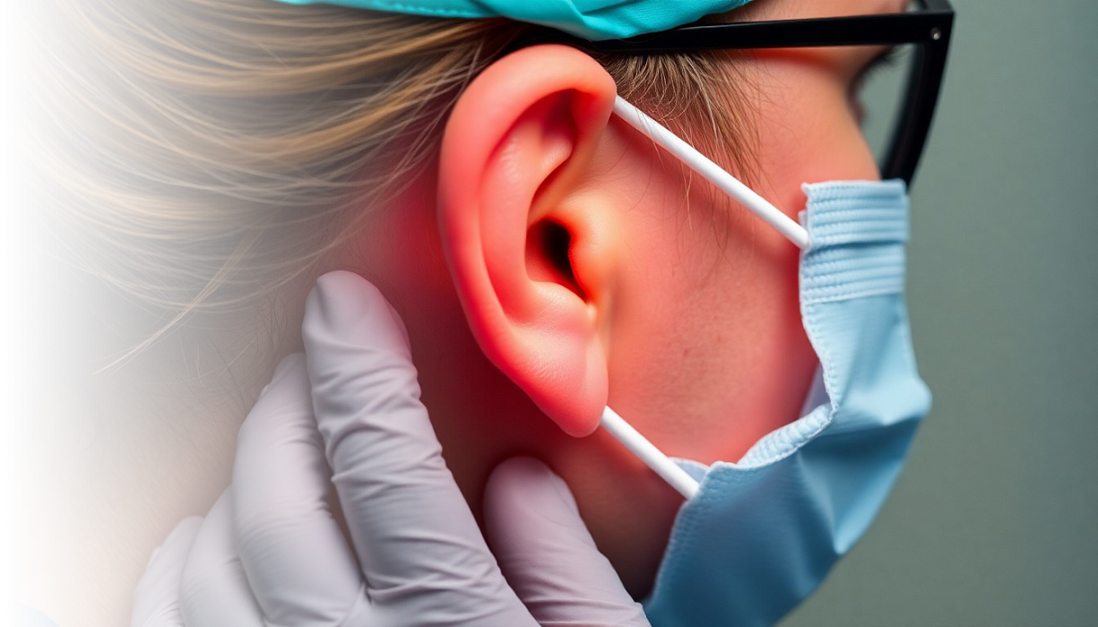 Иссечение околоушного свища